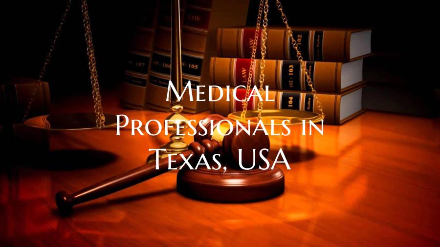 Medical Professionals in Texas, USA